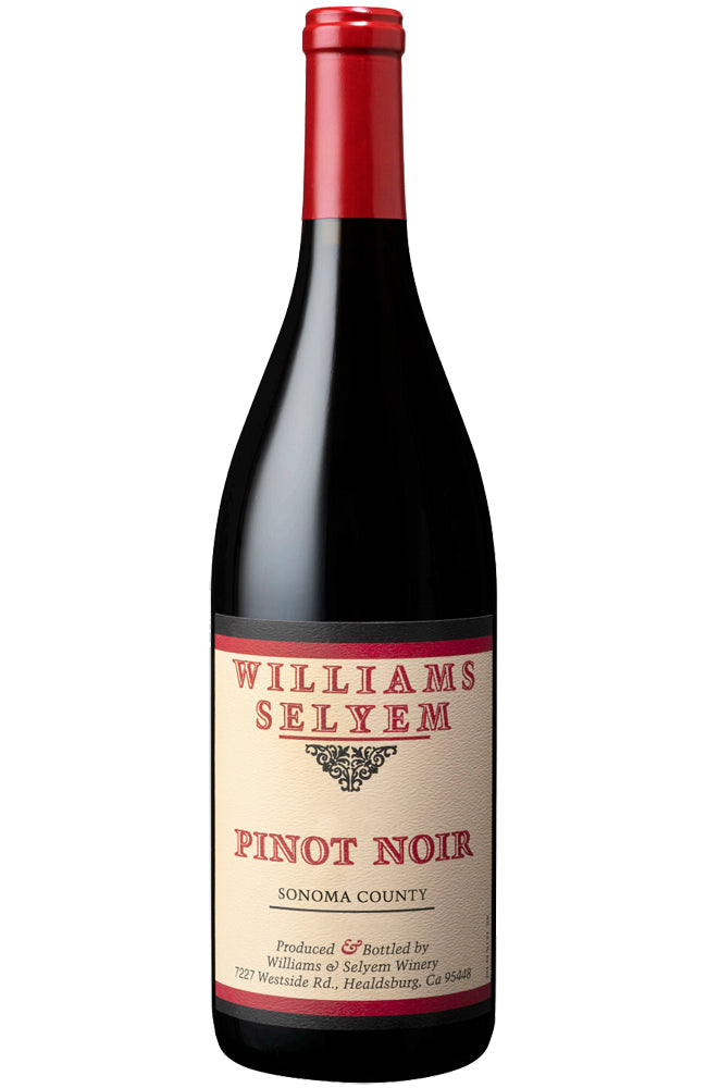 Williams Selyem Sonoma County Pinot Noir Bottle