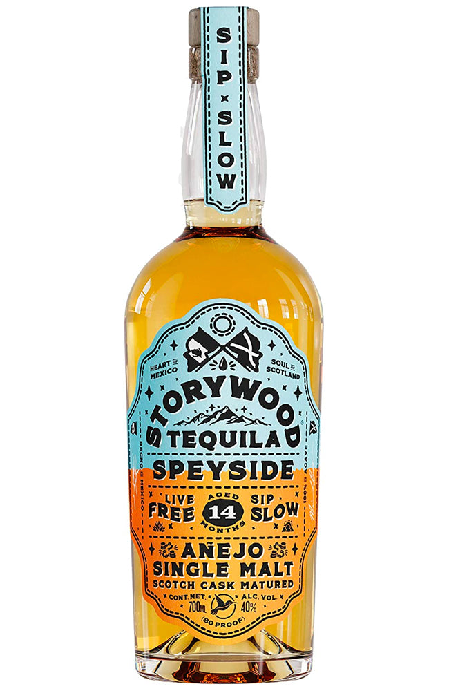 Storywood Tequila Speyside 14 Anejo Bottle