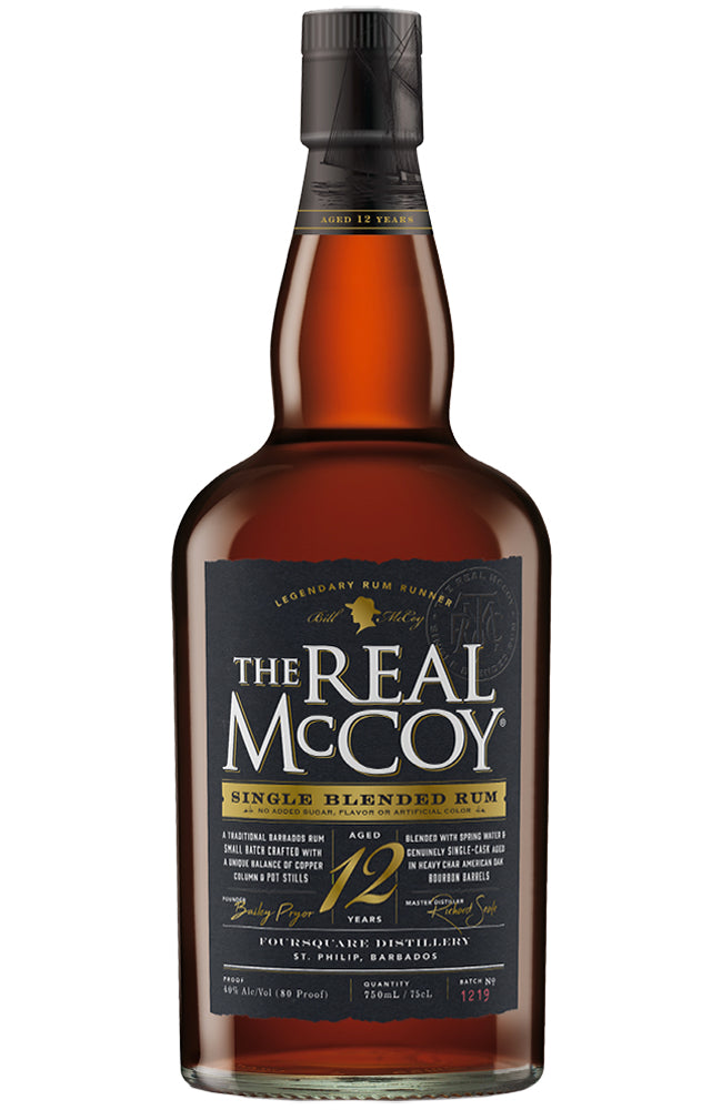 The Real McCoy 12 Year Old Barbados Rum