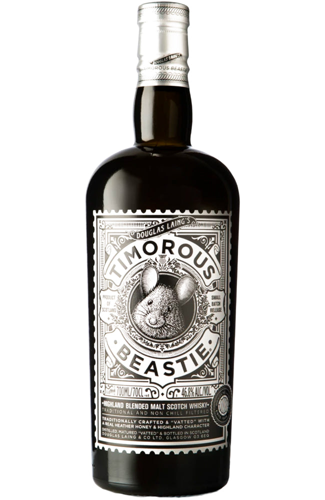 Douglas Laing's Timorous Beastie Highland Blended Malt Scotch Whisky Bottle