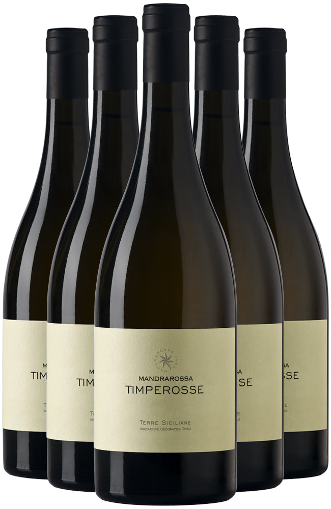 Mandrarossa Timperosse Petit Verdot from Sicily 6 Bottle Case