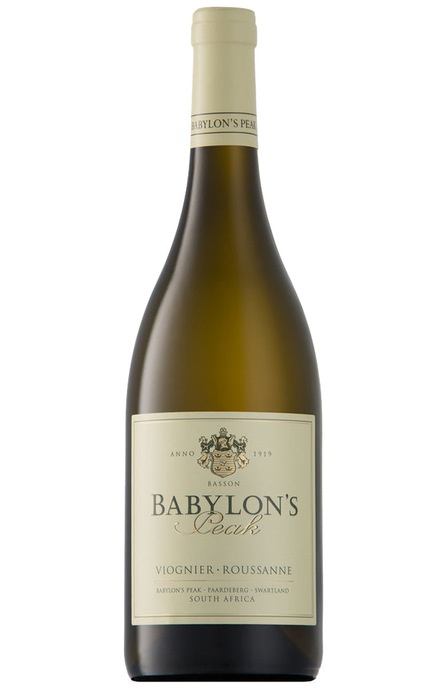 Babylon's Peak Viognier Roussanne White Wine Bottle