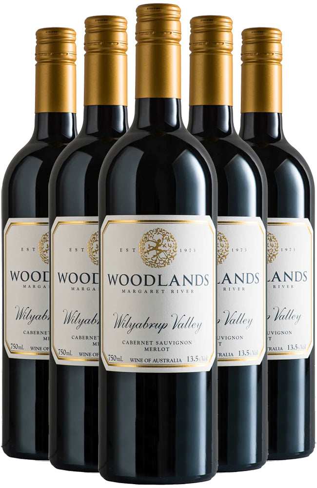 Woodlands Wilyabrup Valley Cabernet Merlot Red Wine 6 Bottle Case