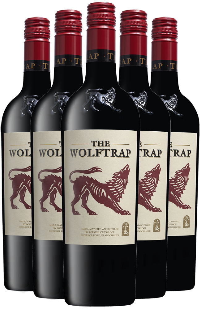The Wolftrap Red Six Bottle Case